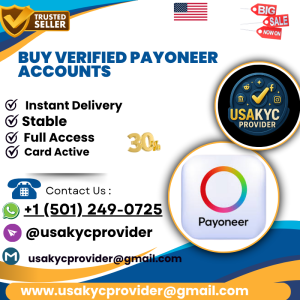 Buy Verified Payoneer accounts