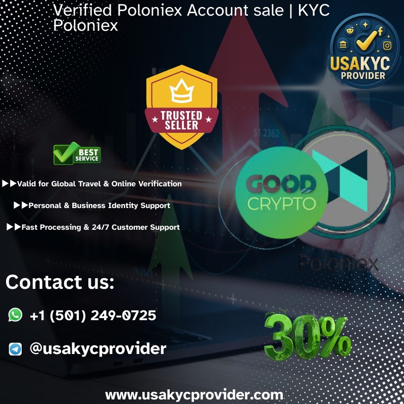 Verified Poloniex Account sale | KYC Poloniex